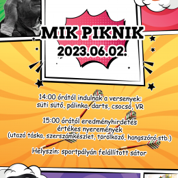 MIK Összdolgozói Fórum és MIK Piknik