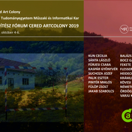 ArtColony Cered I. Építészfórum 2019