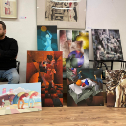 Az építőművész, aki verseket fest