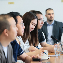 Huawei-delegáció látogatott a PTE MIK-re – fókuszban a jövő technológiái